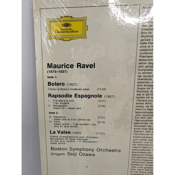 Maurice Ravel Bolero Deutsche Grammophon Boston Symphony Orchestra - Picture 5 of 6